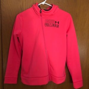 NEW UA Slanted Zip Sweatshirt